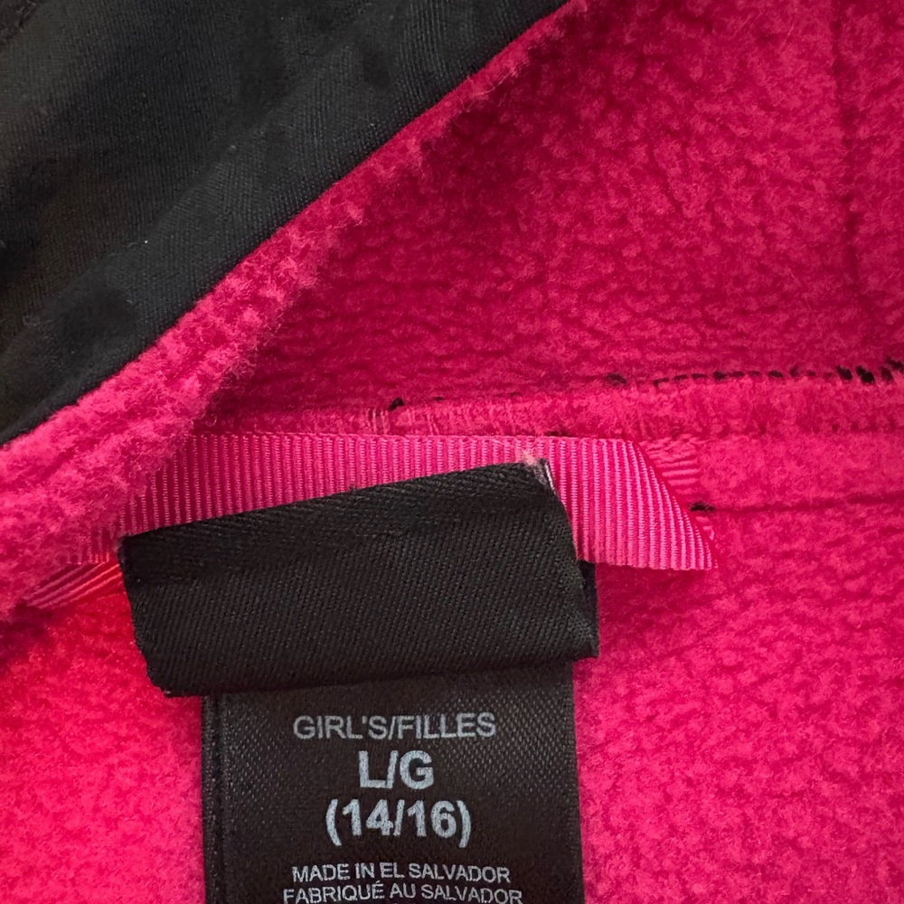 The North Face Girls Fleece Jacket size 14/16 - Picture 2 of 4